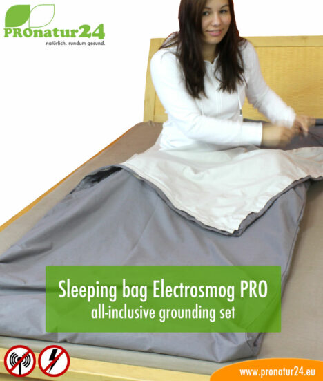 Sleeping bag Electrosmog PRO all-inclusive grounding set