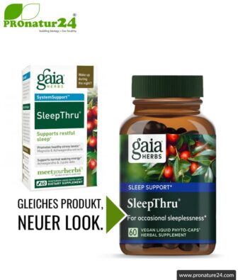 SLEEPTHRU by GAIA HERBS – 60 capsules