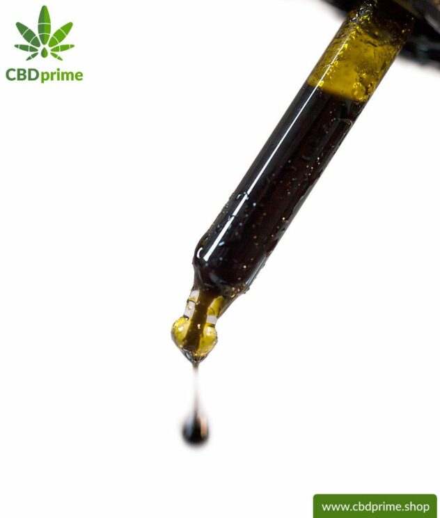 CBD HEMP OIL cannabis plant with 15% CBD content. Without THC. Organic and vegan produced by Nordic Oil.