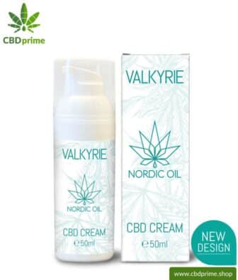 VALKYRIE CBD skin cream. Support and help with ACNE also with the power of the cannabis plant. Vegan.