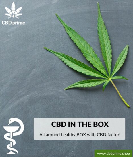 All around healthy BOX with CBD factor. Exclusive to CBDprime!