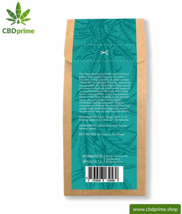 Premium CBD hemp tea