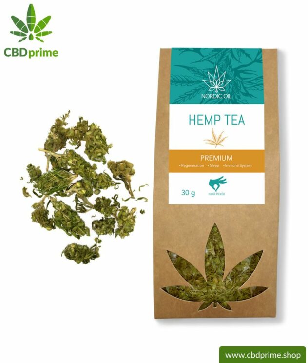 Premium CBD hemp tea
