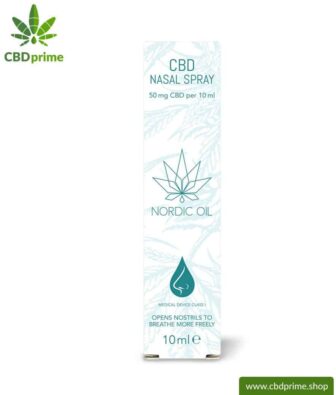 CBD Nasal Spray (50mg CBD). Finally you can breathe freely again. VEGAN.