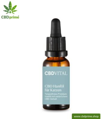 CBD hemp oil for cats | Positive effect for your cat with 2.1% CBD | Organically produced by CBD VITAL. Vegan